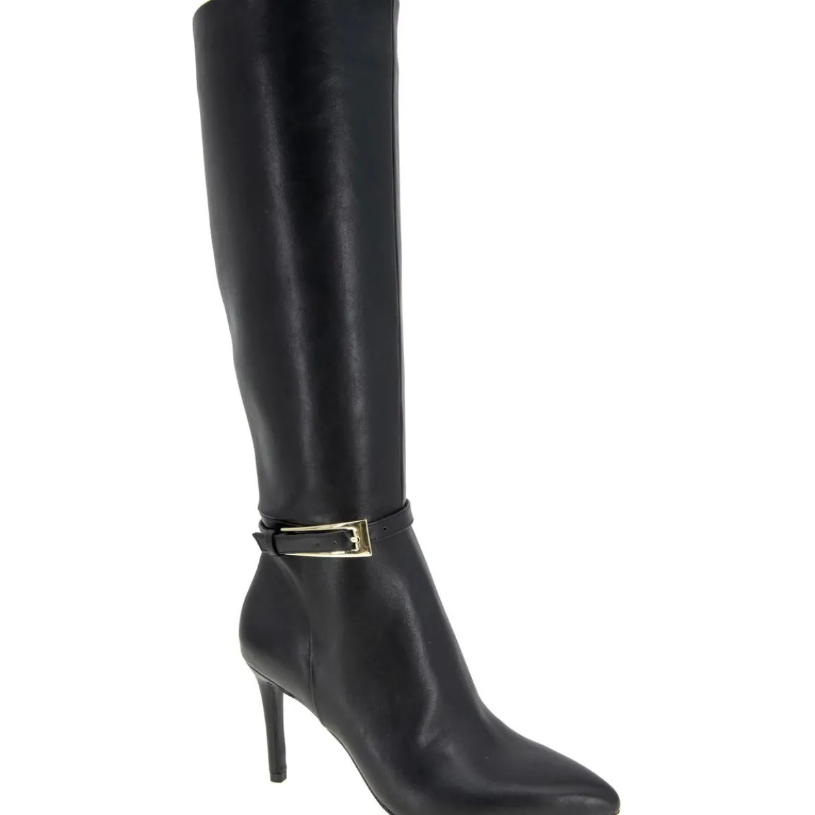 ABBIN Buckle Knee-High Boots
