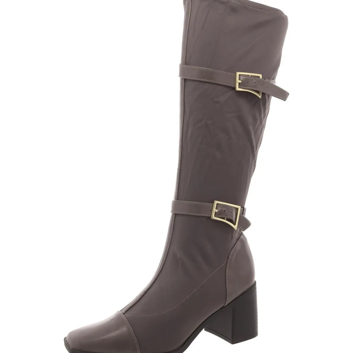 Gaibree Faux Leather Knee-High Boots