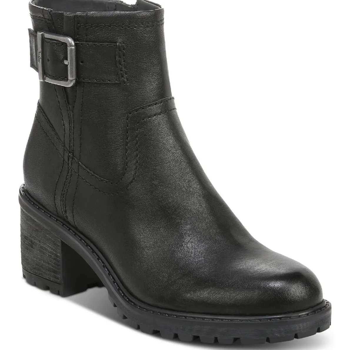 Gannet Zipper Lug Sole Ankle Boots