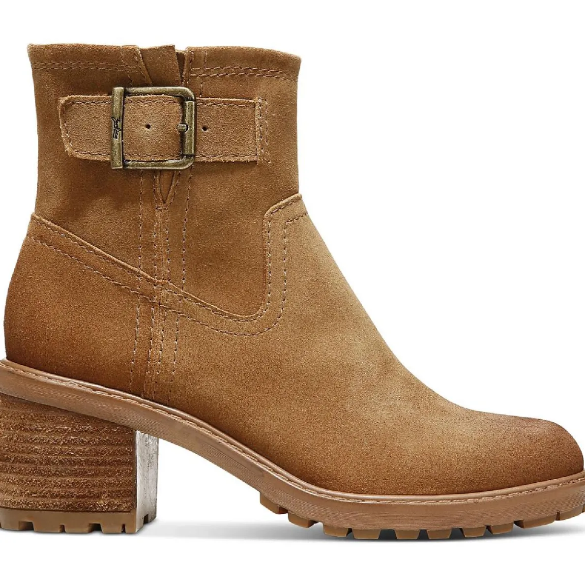 Gannet Zipper Lug Sole Ankle Boots