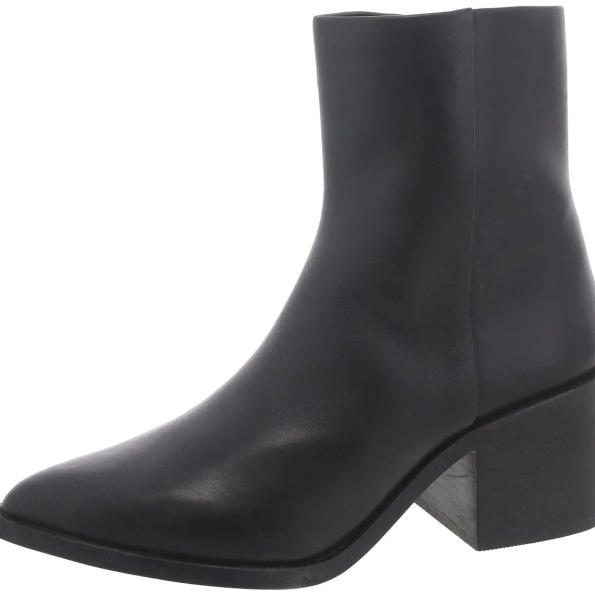 Alia Pointed Toe Block Heel Ankle Boots