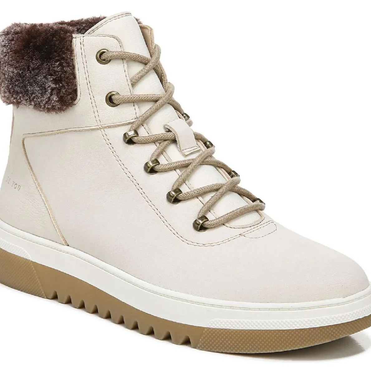Gear Up Lace up Shearling Boots