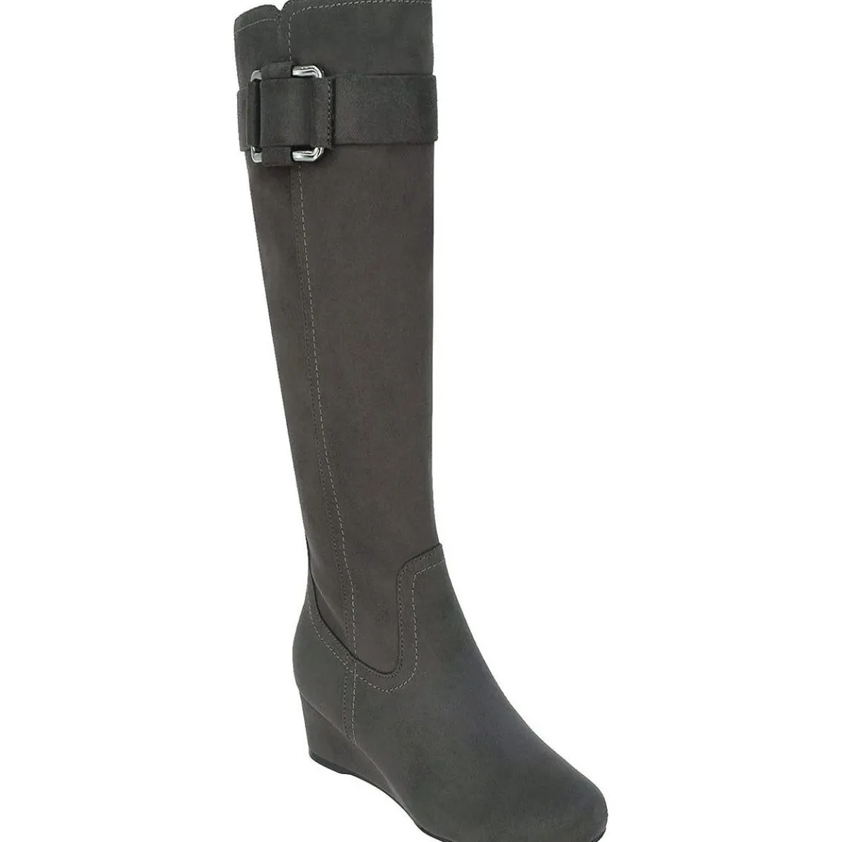 Genia Faux Suede Tall Knee-High Boots