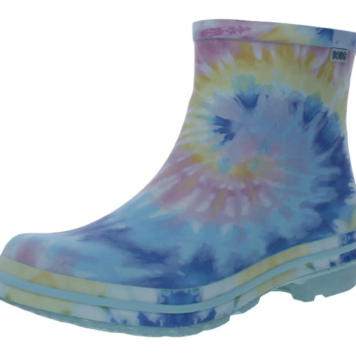 Double Rainbow Rubber Ankle Rain Boots