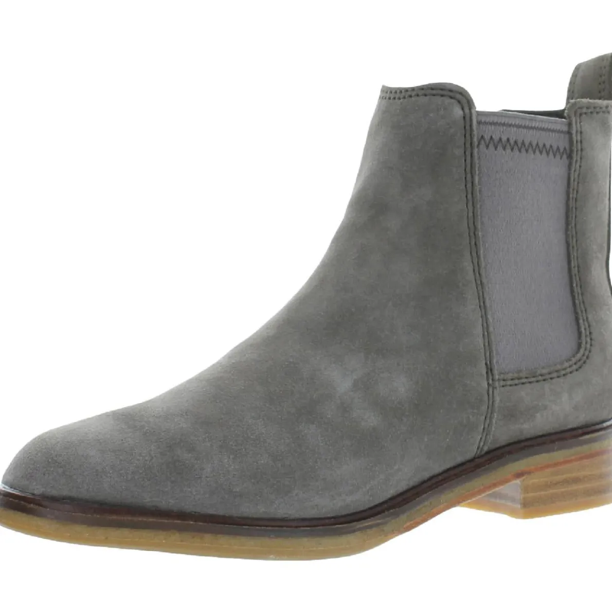 Clarkdale Arlo Suede Pull On Chelsea Boots