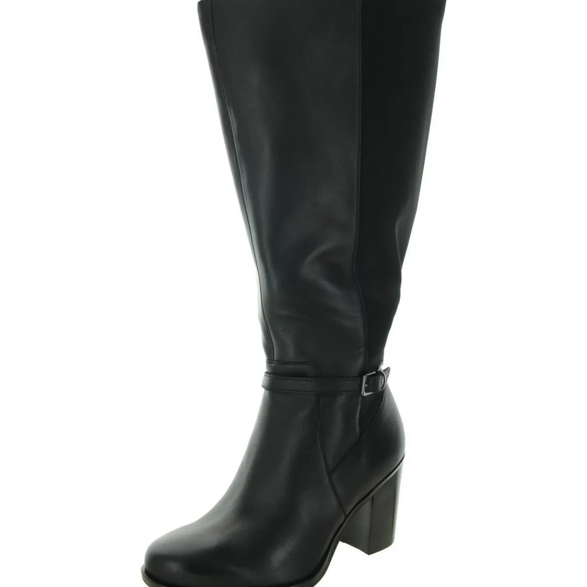 Kalina Extra Wide Calf Leather Knee-High Boots