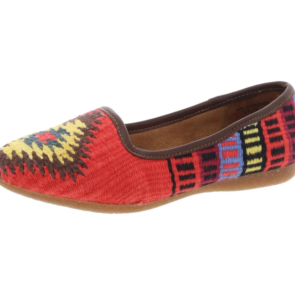 Giselle Knit Leather Loafers