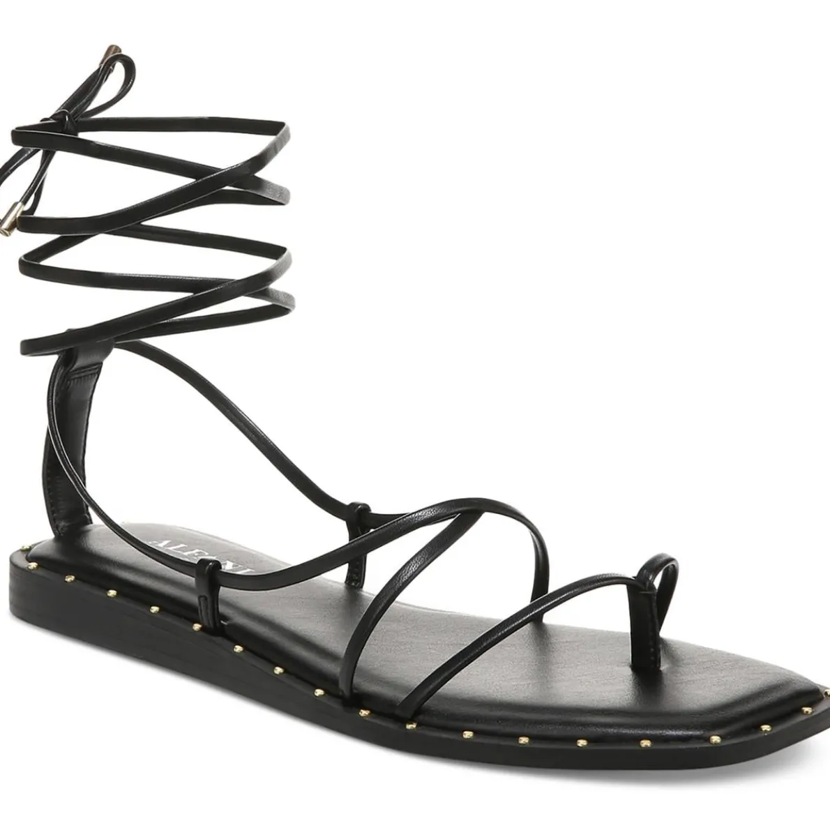 Novaraa Faux Leather Thong Gladiator Sandals
