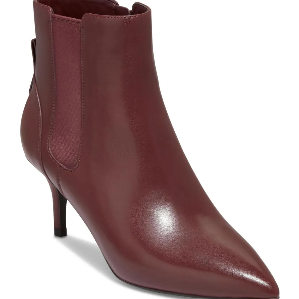 Go-To Park Boot Faux Leather Pointed Toe Ankle Boots