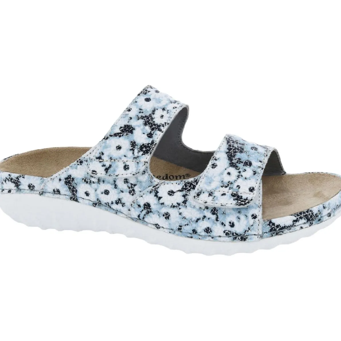 Cruize Leather Slip On Footbed Sandals