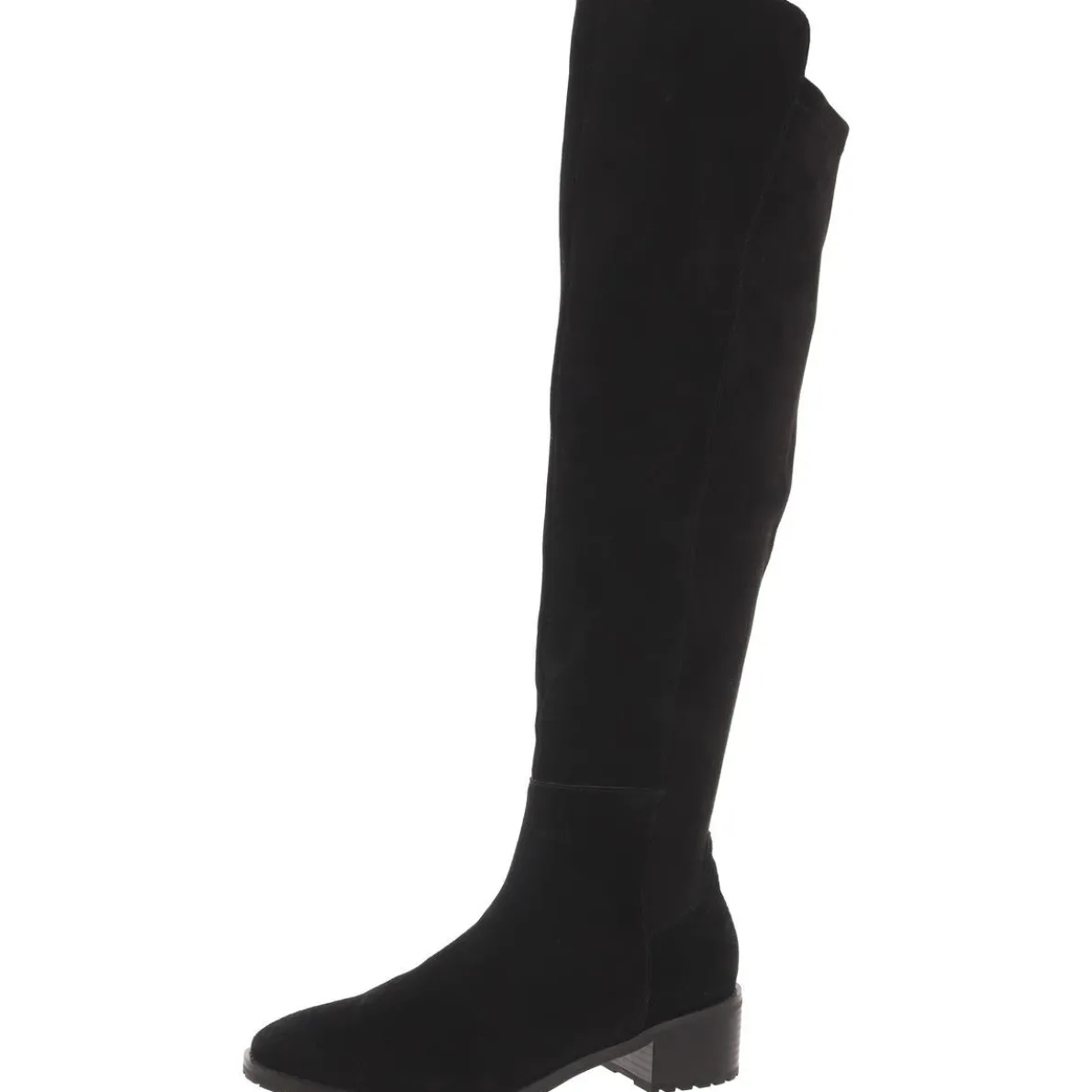 Starla Suede Pull On Over-The-Knee Boots
