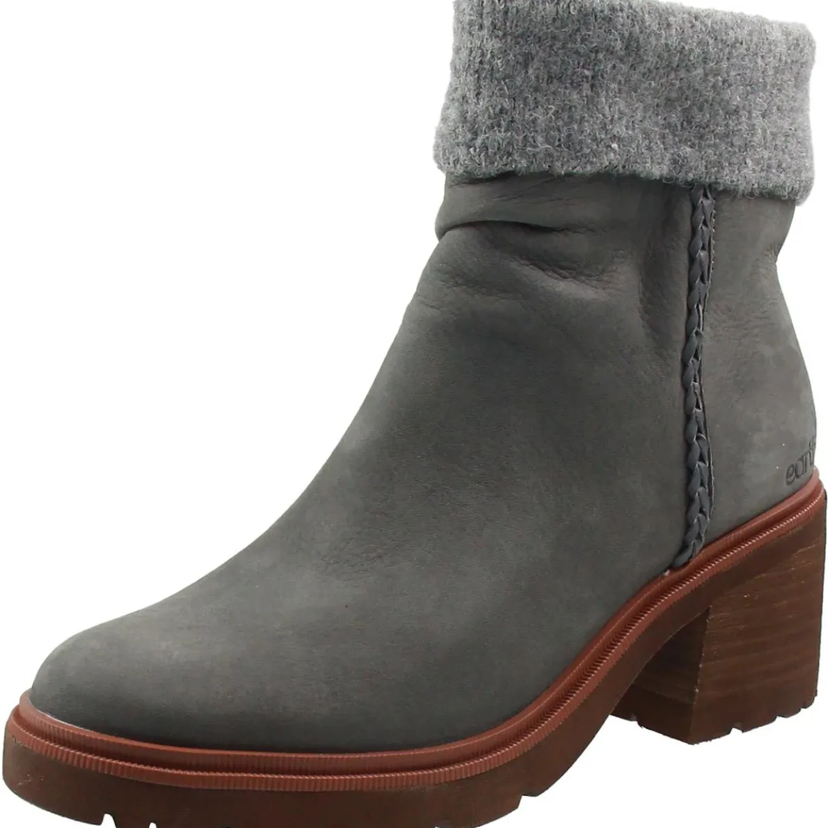 Gresa Block Heel Faux Fur Booties