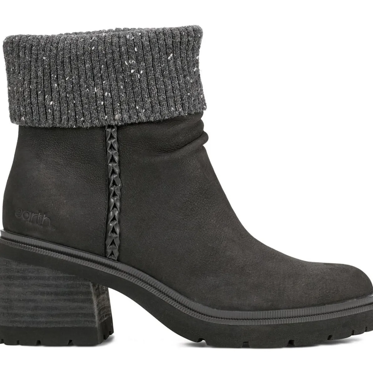 Gresa Block Heel Faux Fur Booties