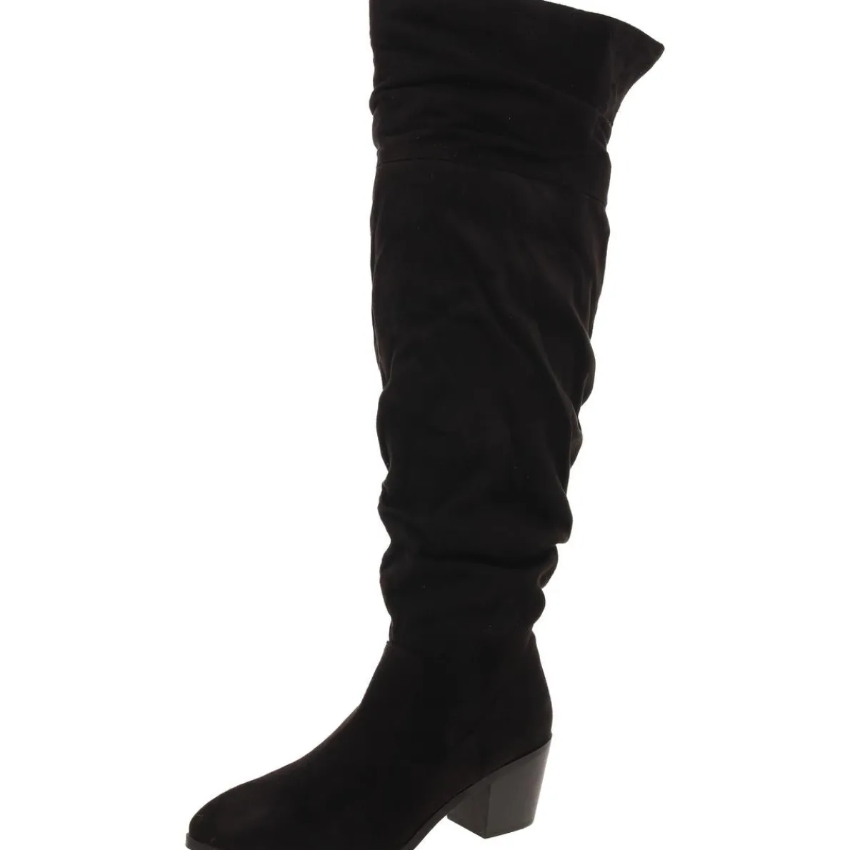 Faux Suede Extra Wide Calf Over-The-Knee Boots