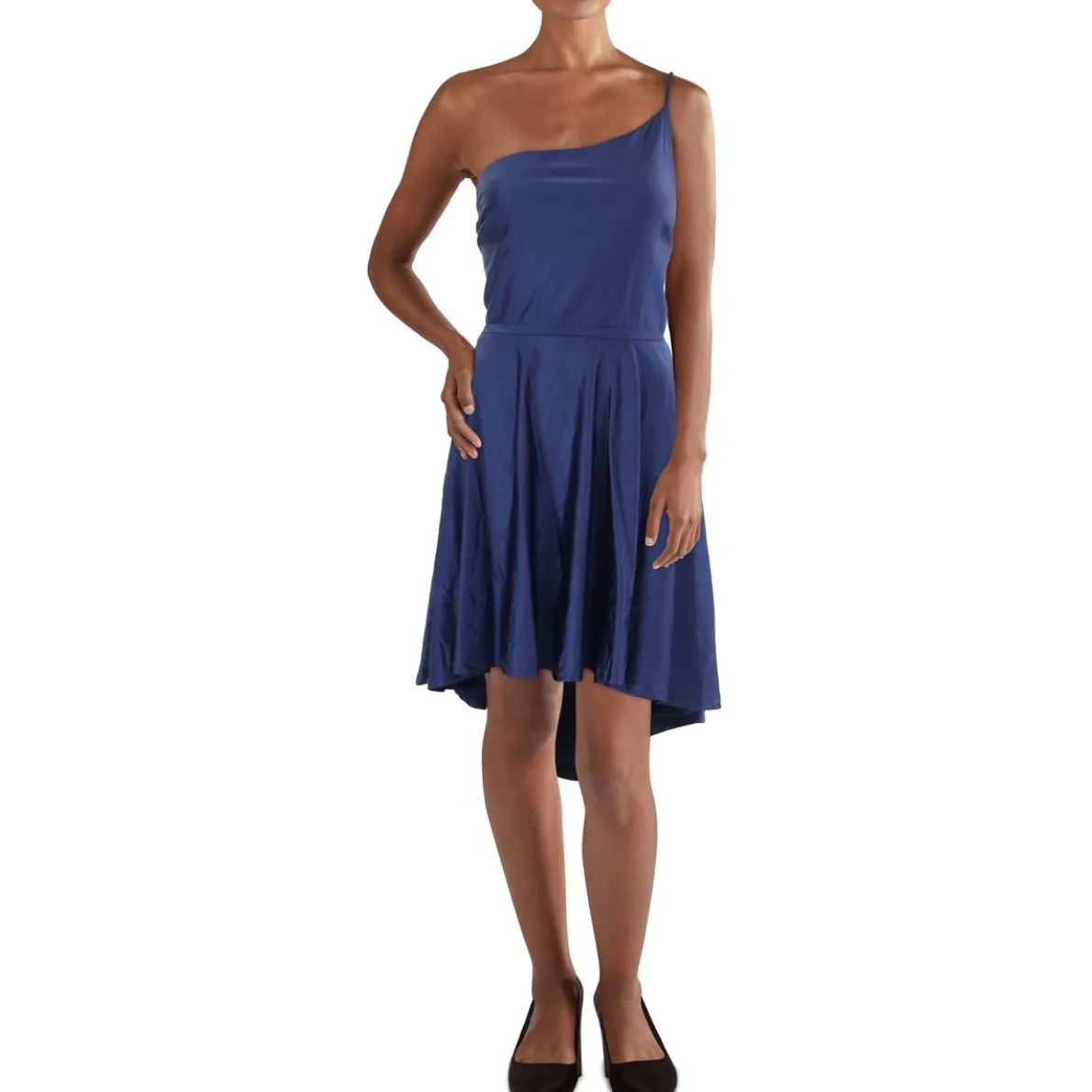 Plus Back Zipper Summer Mini Dress