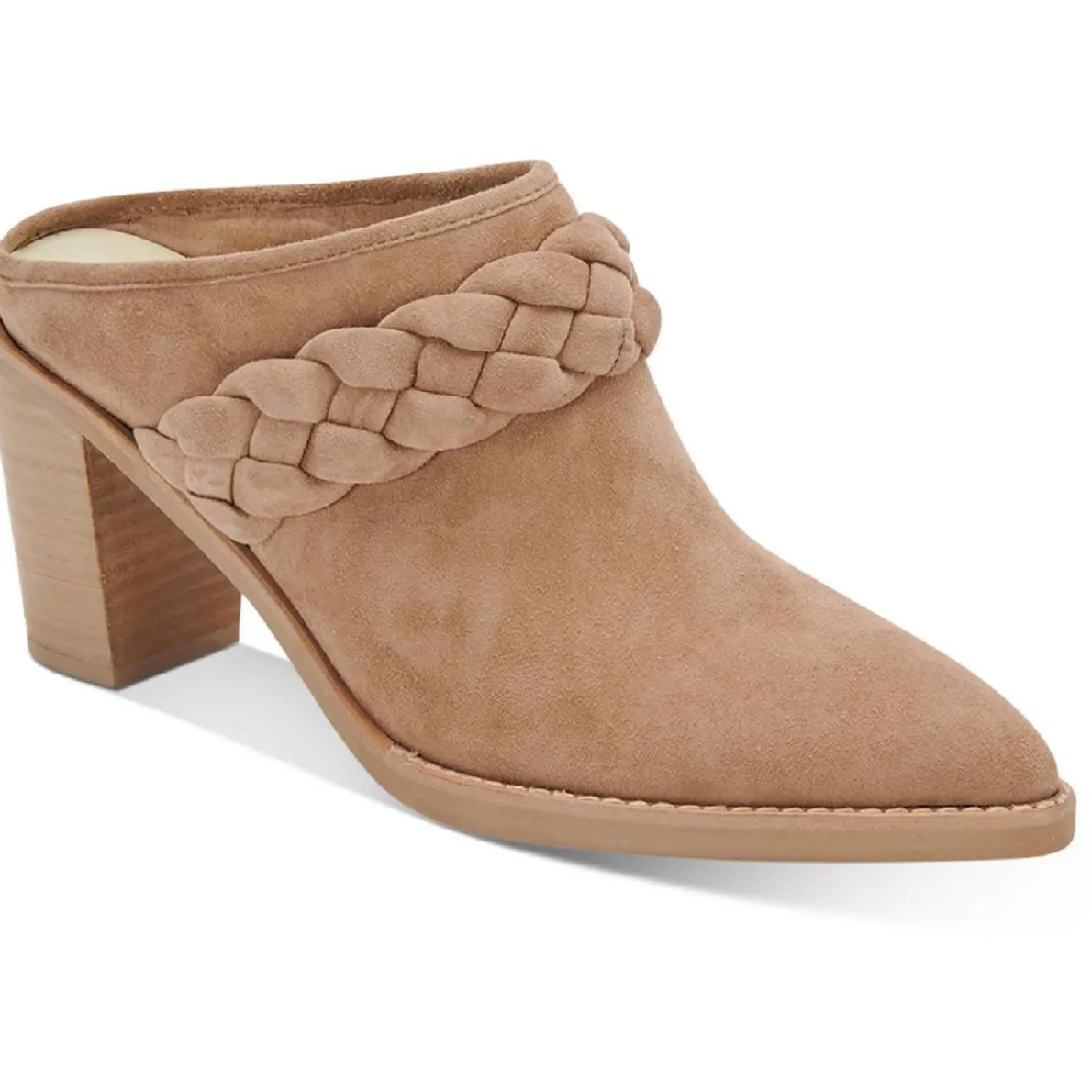 Serla Braided Pointed Toe Mules