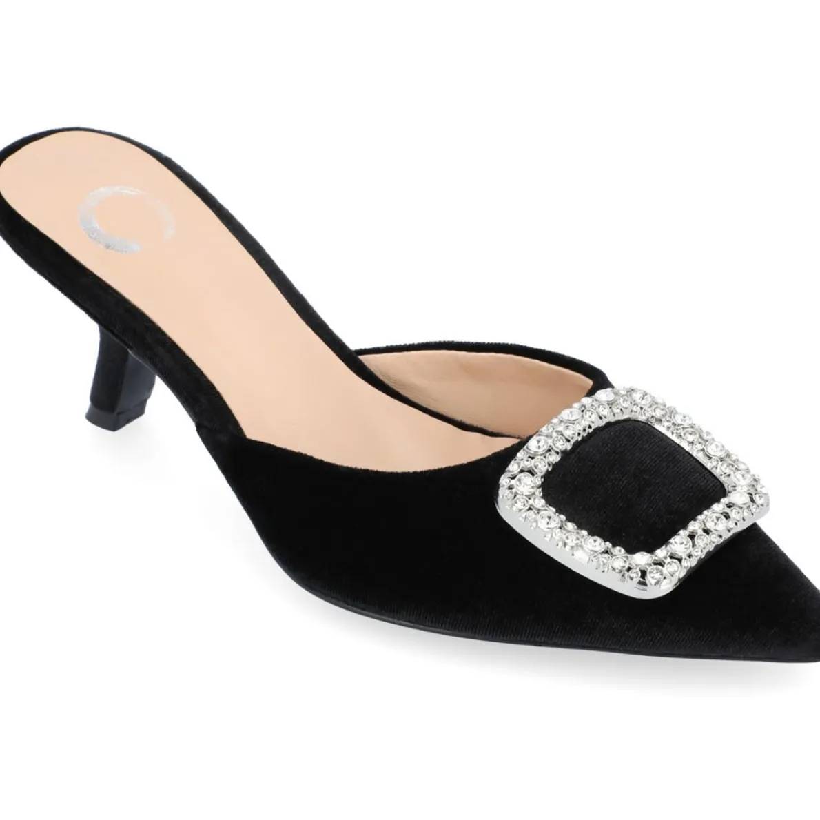 Rishie Embellished Pointed Toe Mules