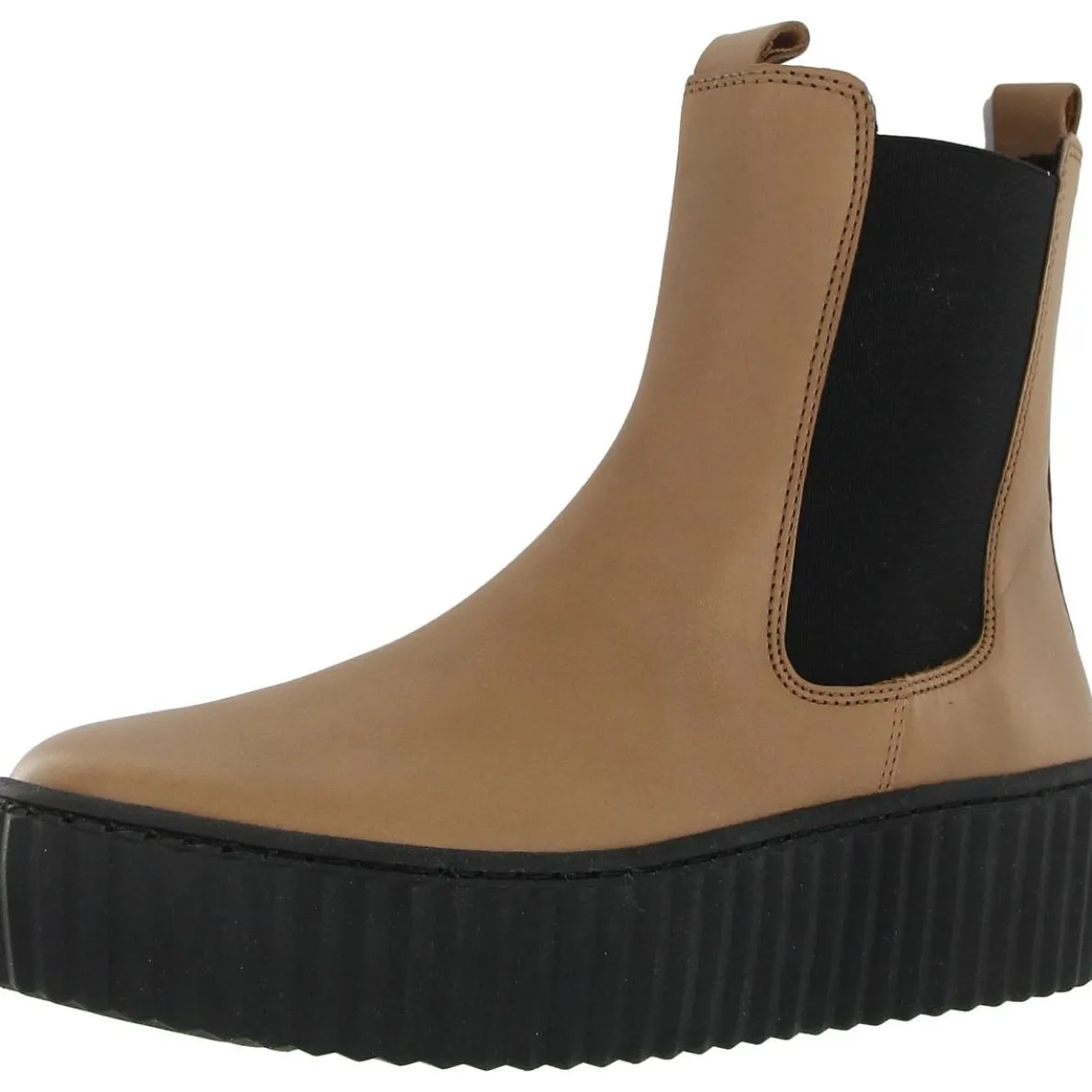 Zipper Leather Booties