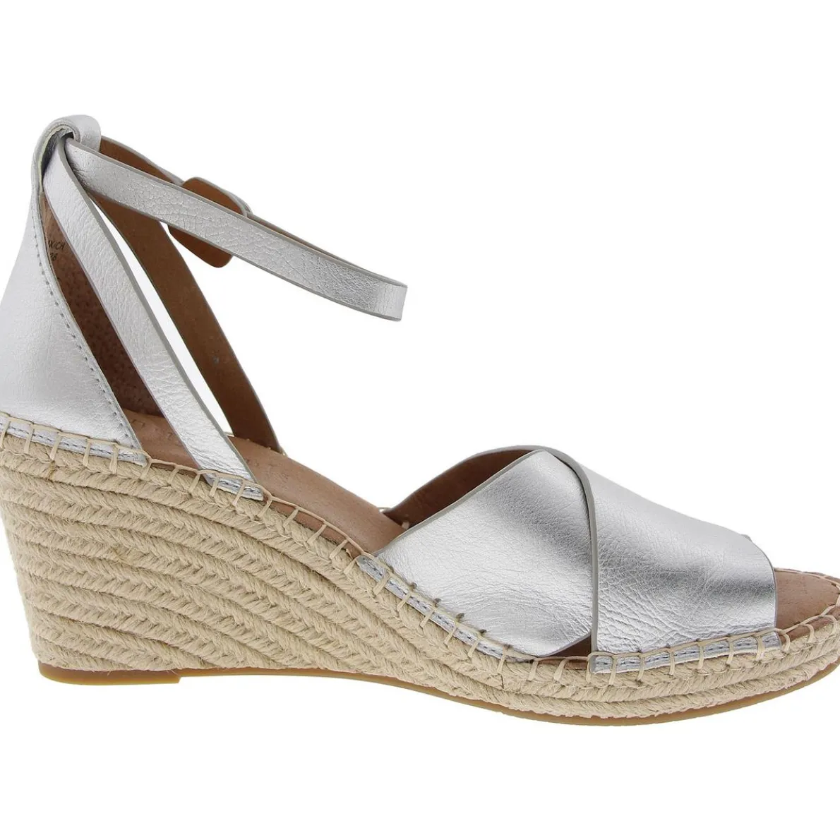 Charli Leather Sandal Wedge Heels