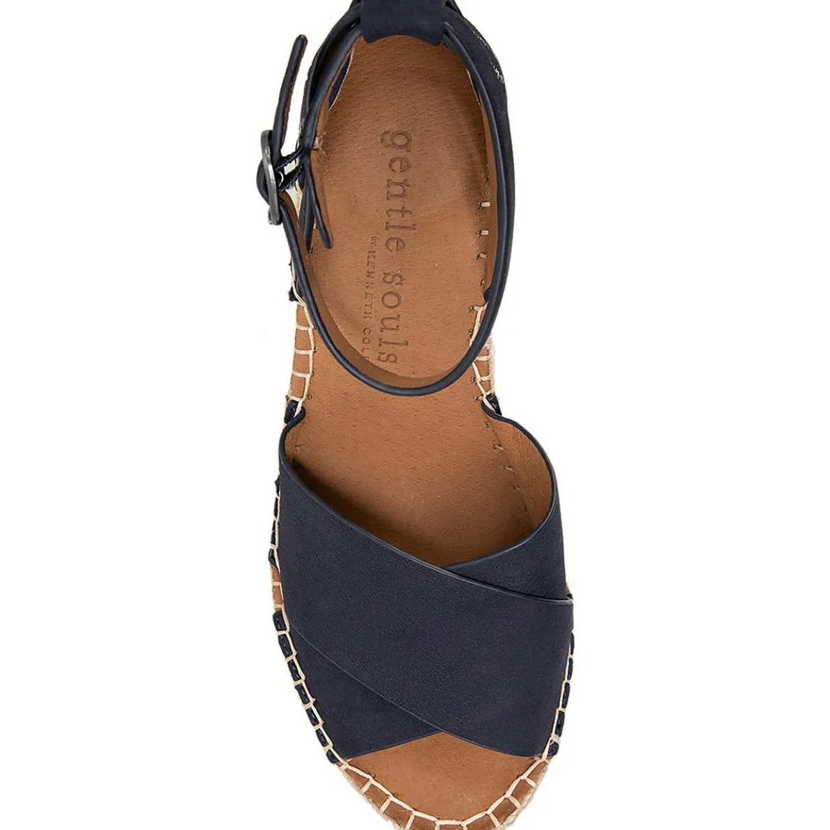 Charli Leather Sandal Wedge Heels