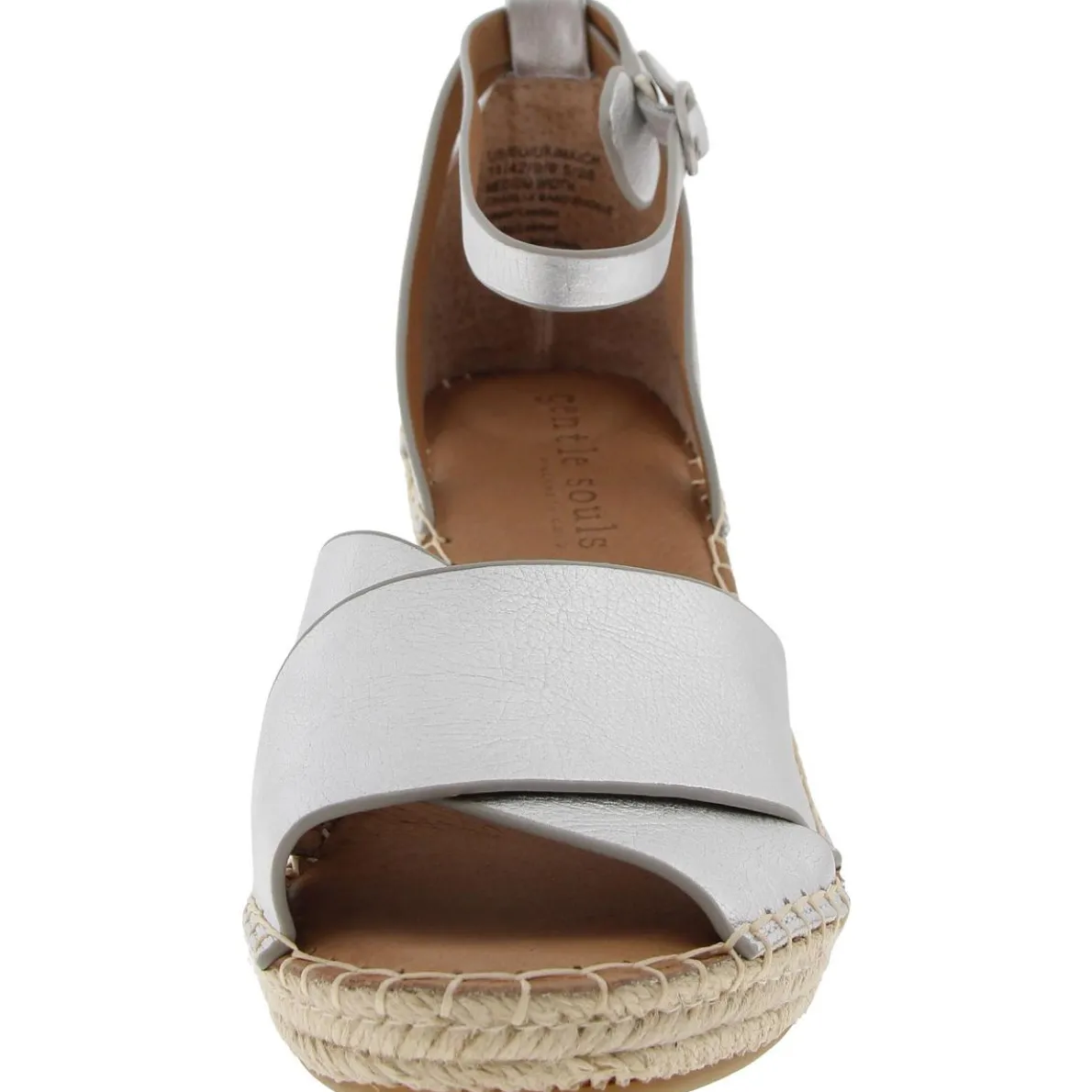 Charli Leather Sandal Wedge Heels