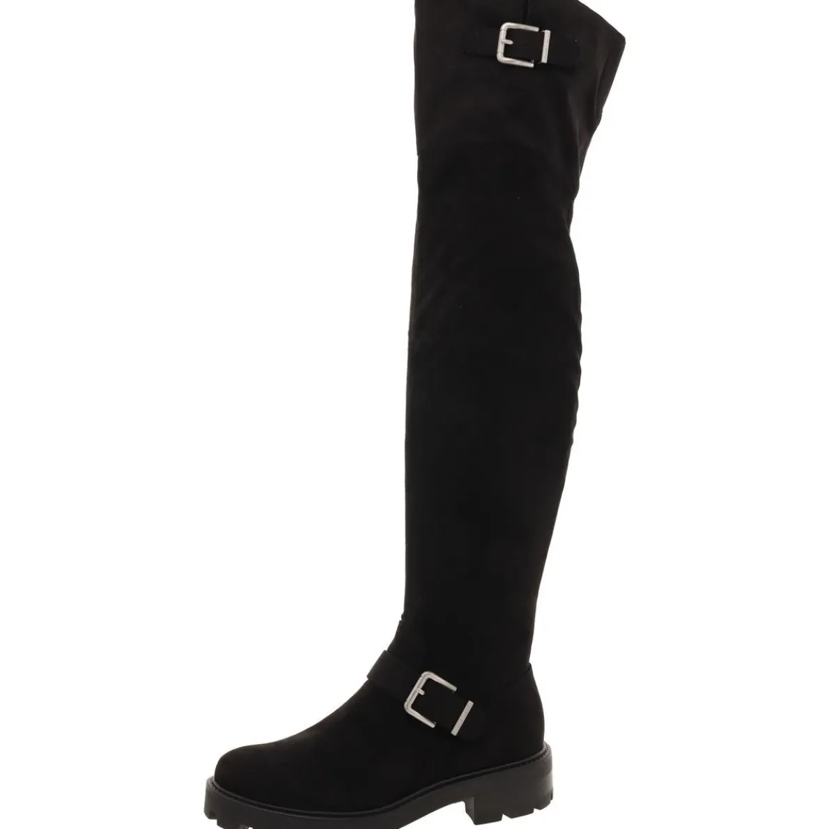 Nans Faux Suede Tall Over-The-Knee Boots