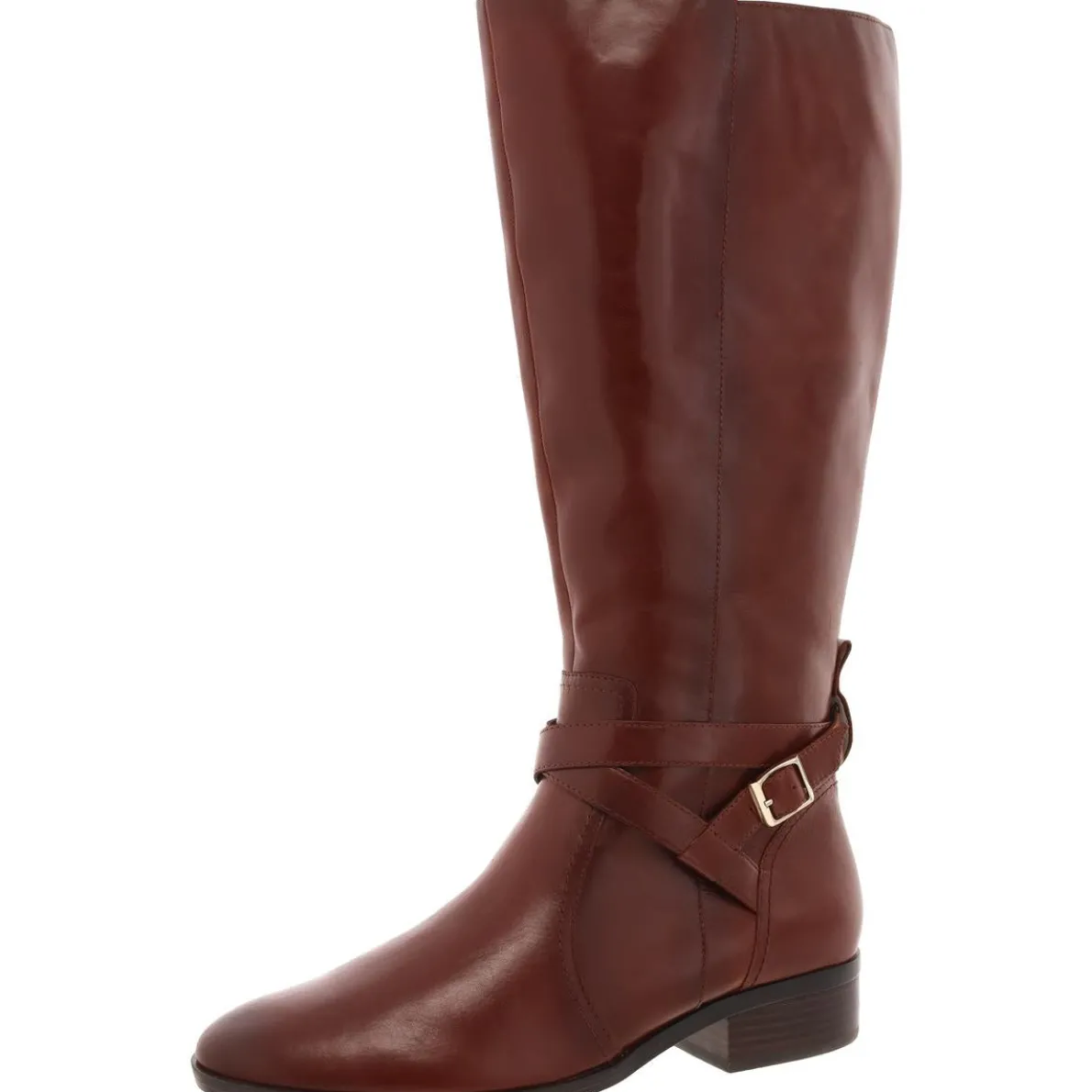 Rena 2 Wide Calf Leather Knee-High Boots