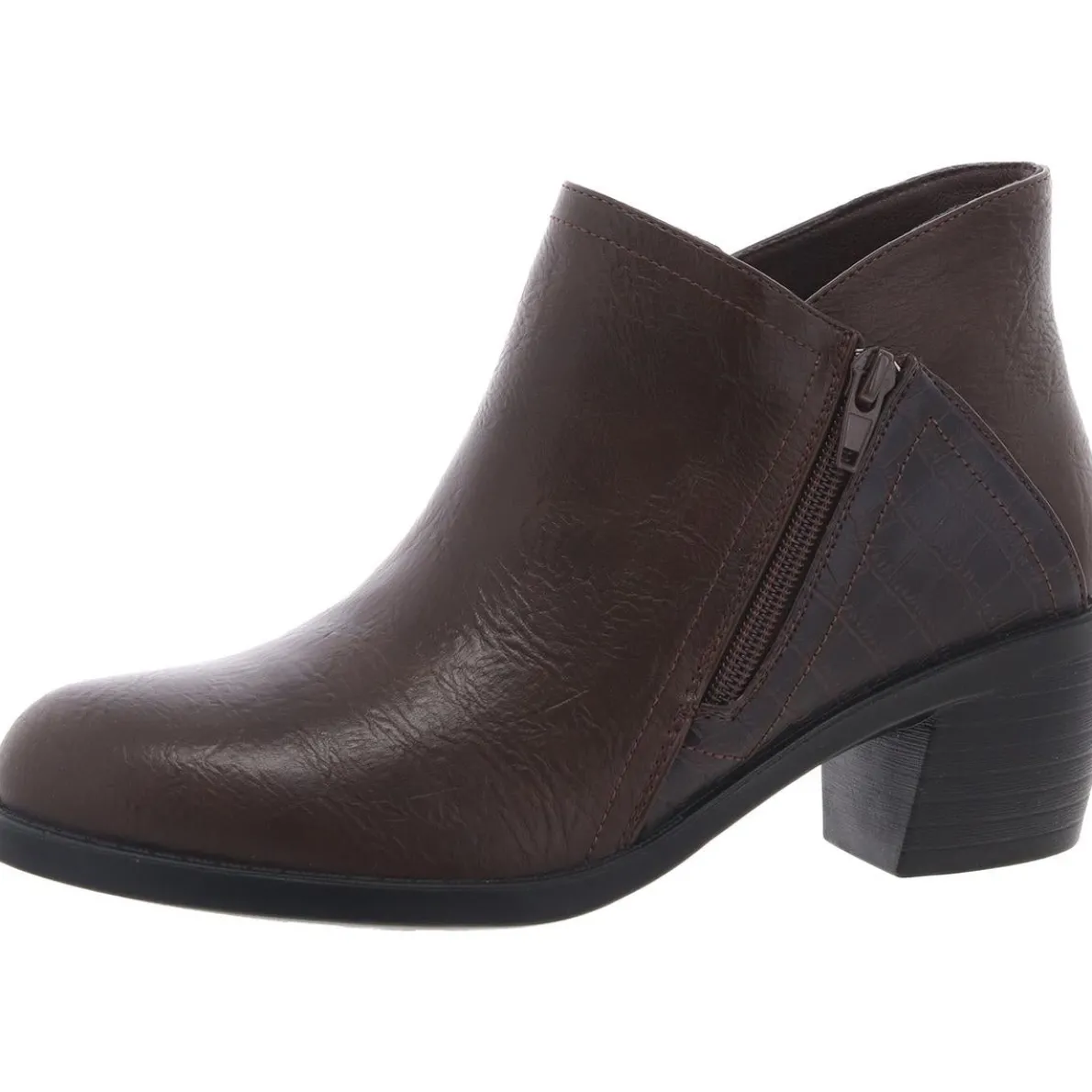 morgana Zipper Booties