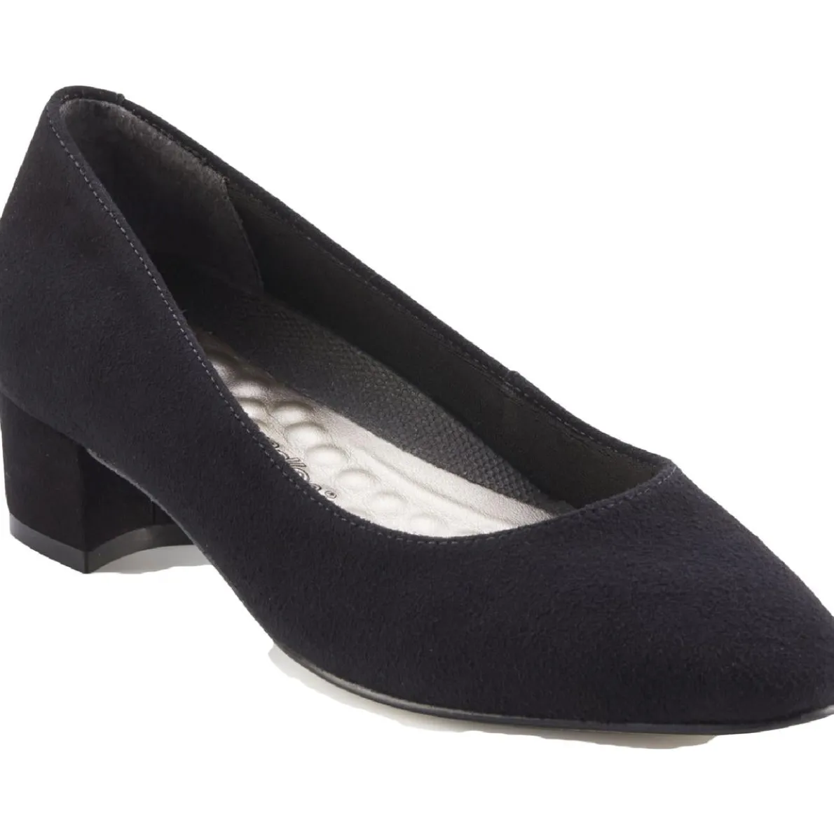 Heidi Solid Slip on Block Heels