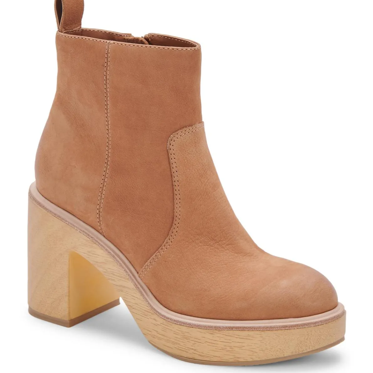 Cecile Block Heel Chelsea Boots