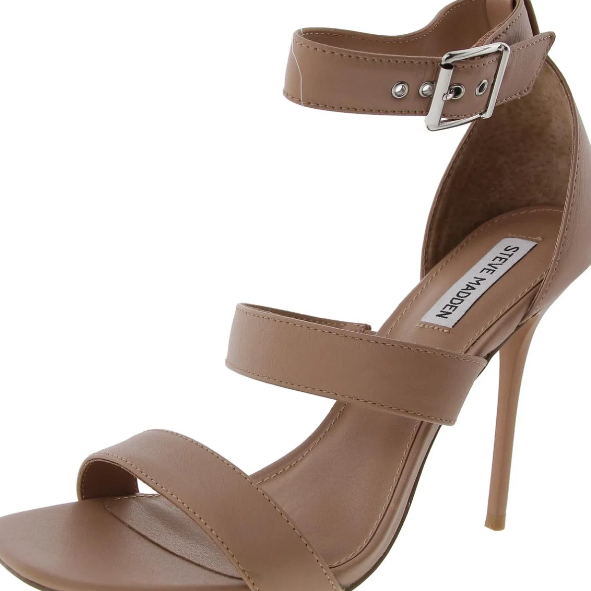 Jelena Buckle Leather Ankle Strap