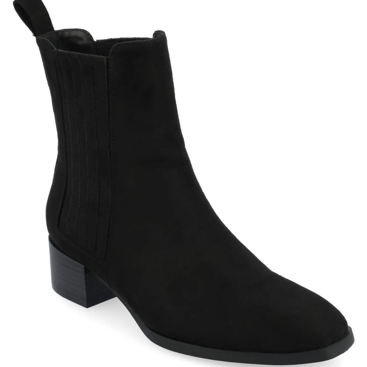 wrenley Faux Suede Stretch Booties