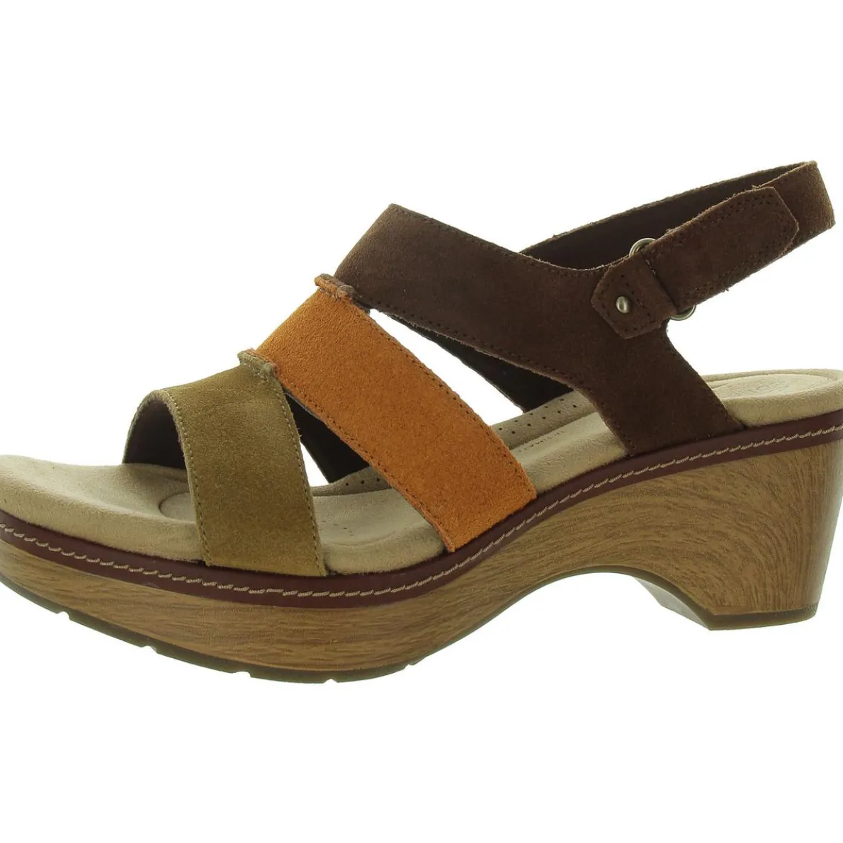 Seannah Glow Wedge Strappy Ankle Strap