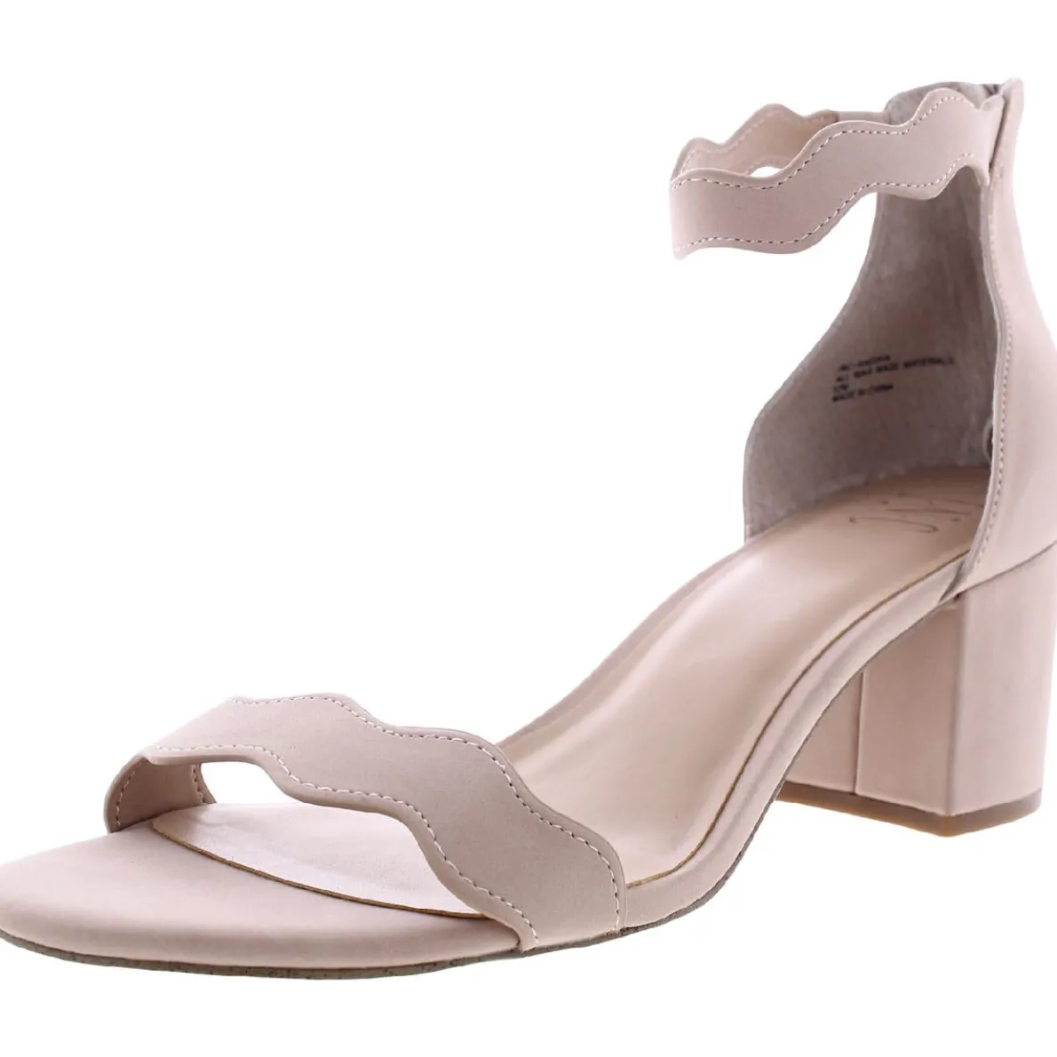 Hadwin Solid Open Toe Heels