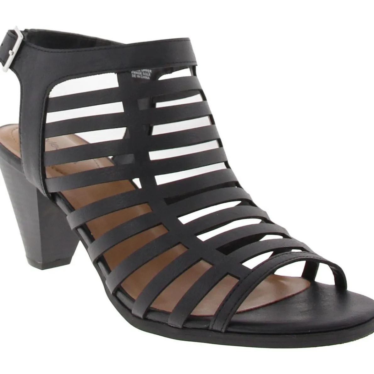 Haileyy Faux Leather Strappy Gladiator Sandals