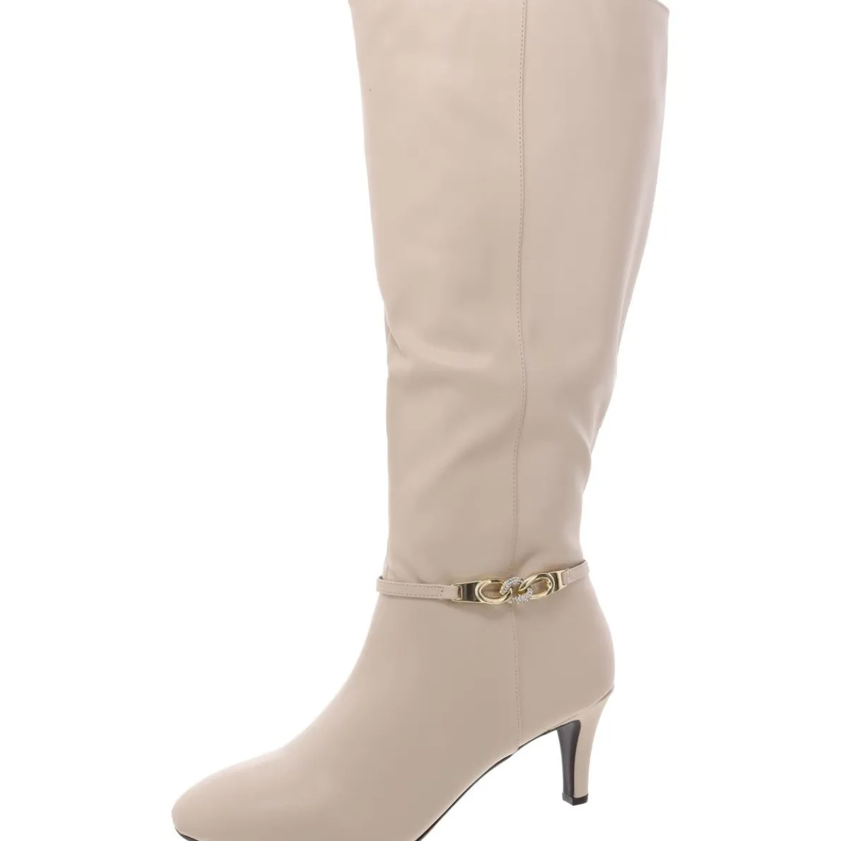 Hanna Leather Tall Mid-Calf Boots