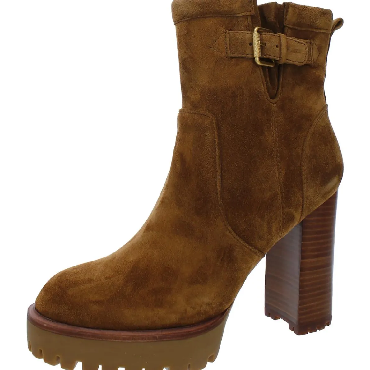 Hannigan Suede Lug Sole Ankle Boots