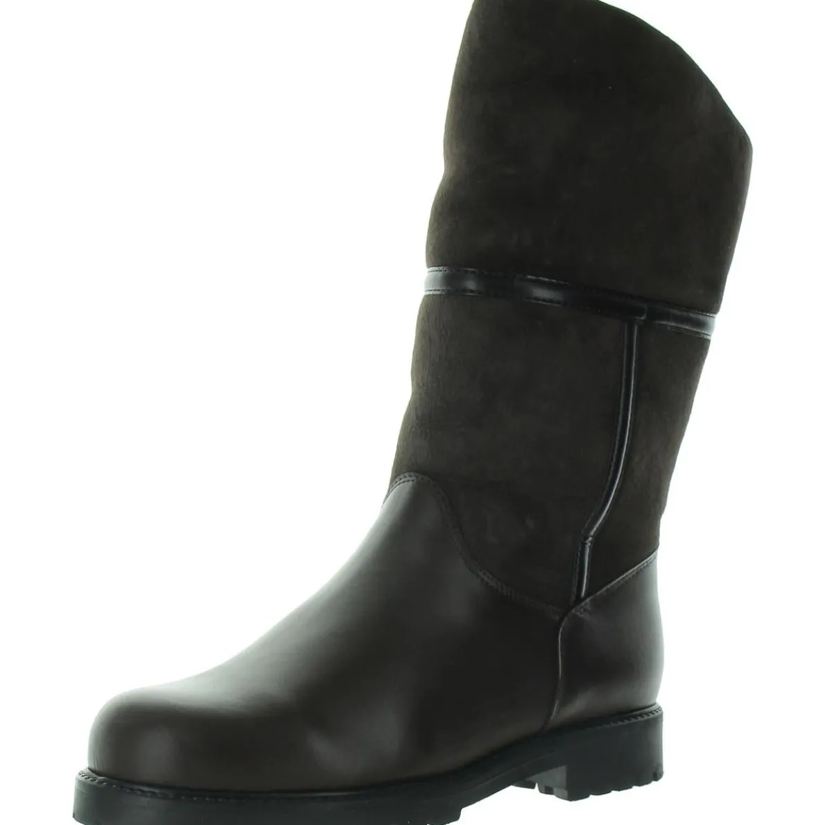 Harlan Faux Fur Lined Fur Mid-Calf Boots