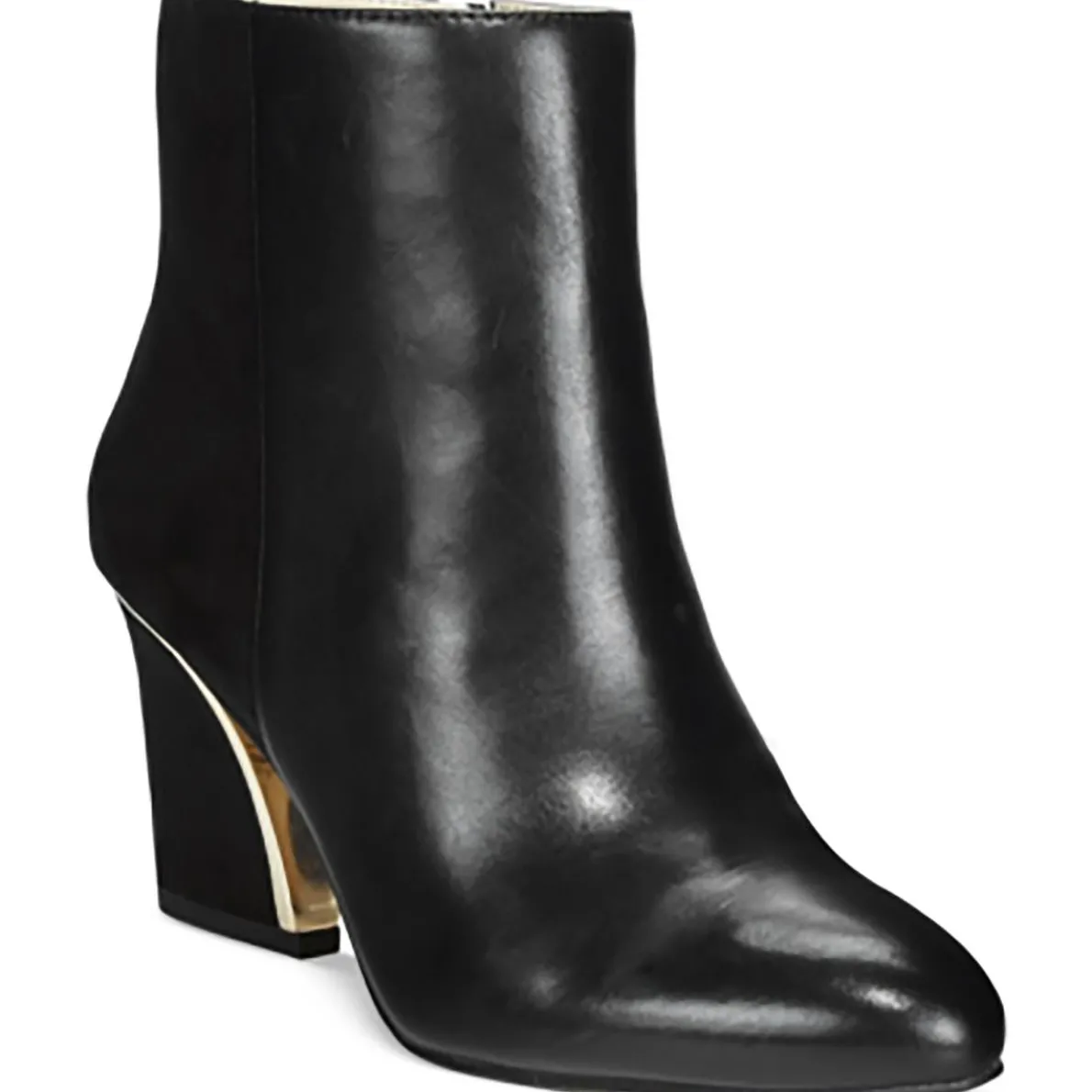 Harppblk Solid Leather Chelsea Boots