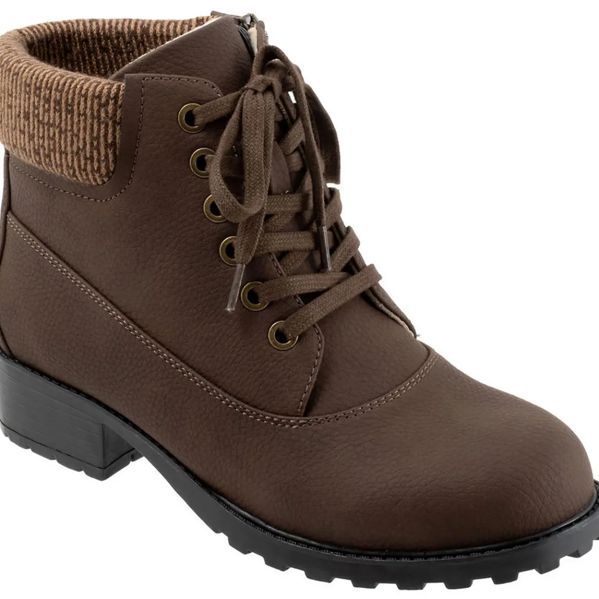 Bellamy Faux Leather Ankle Booties