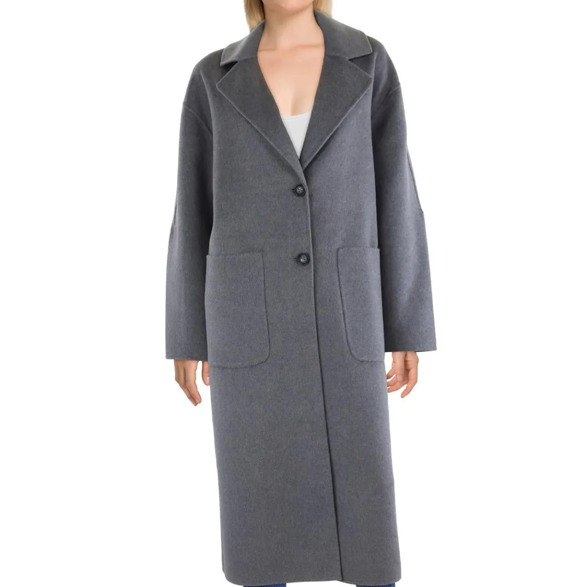 Heathered Wool Wool Coat