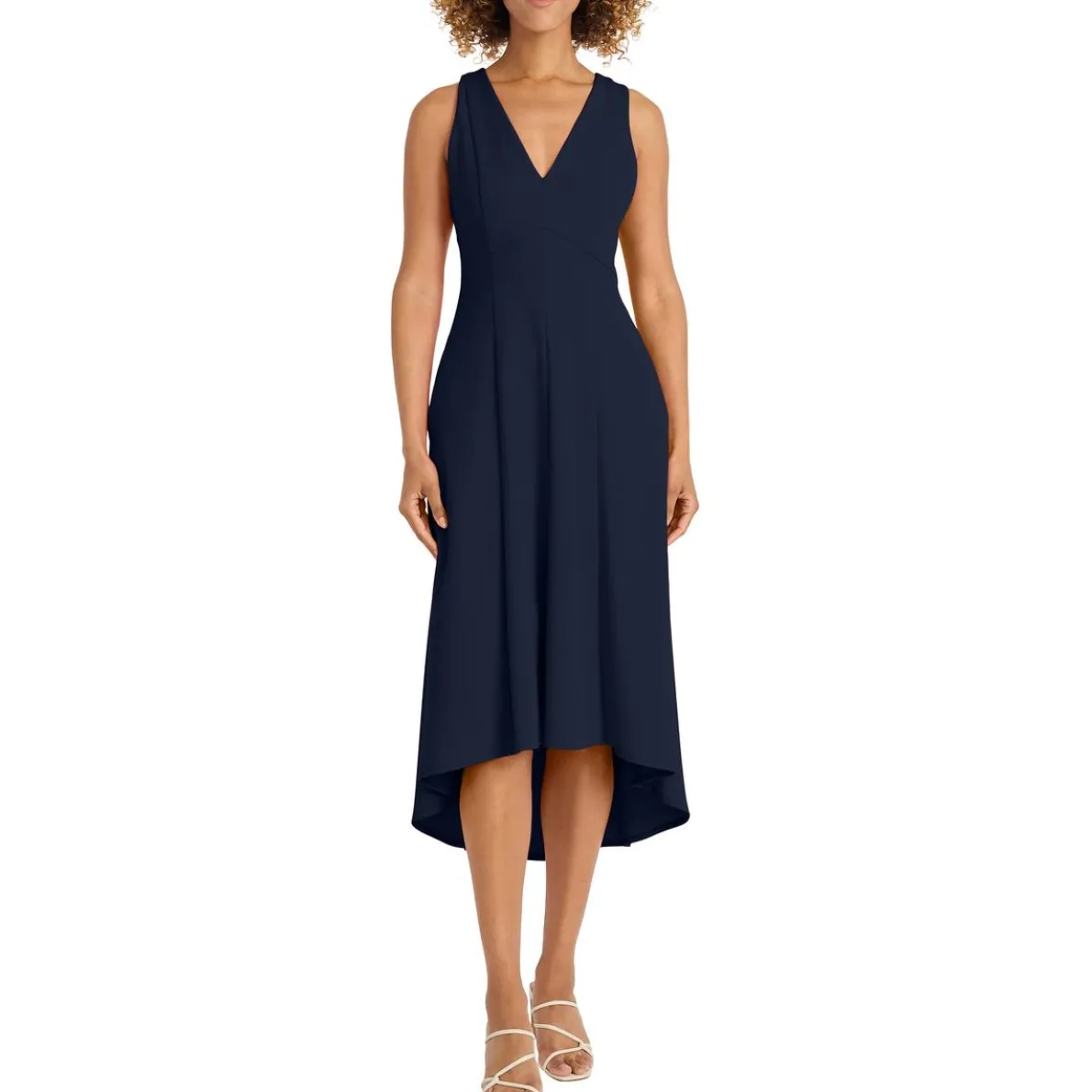 Hi-Low Midi Dress