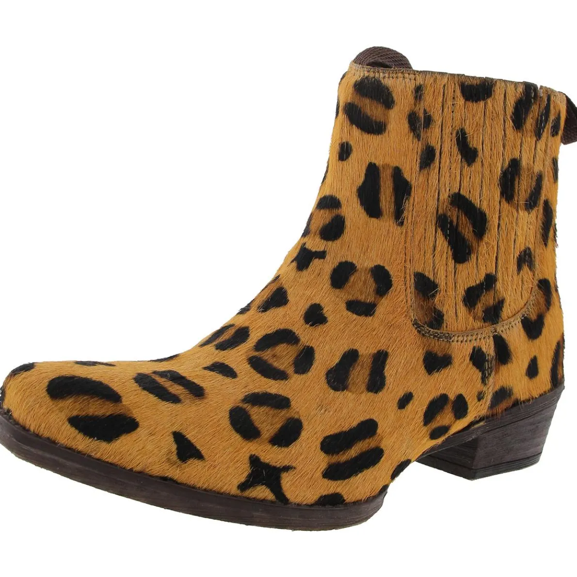Dustt II Animal Print Calf Hair Chelsea Boots