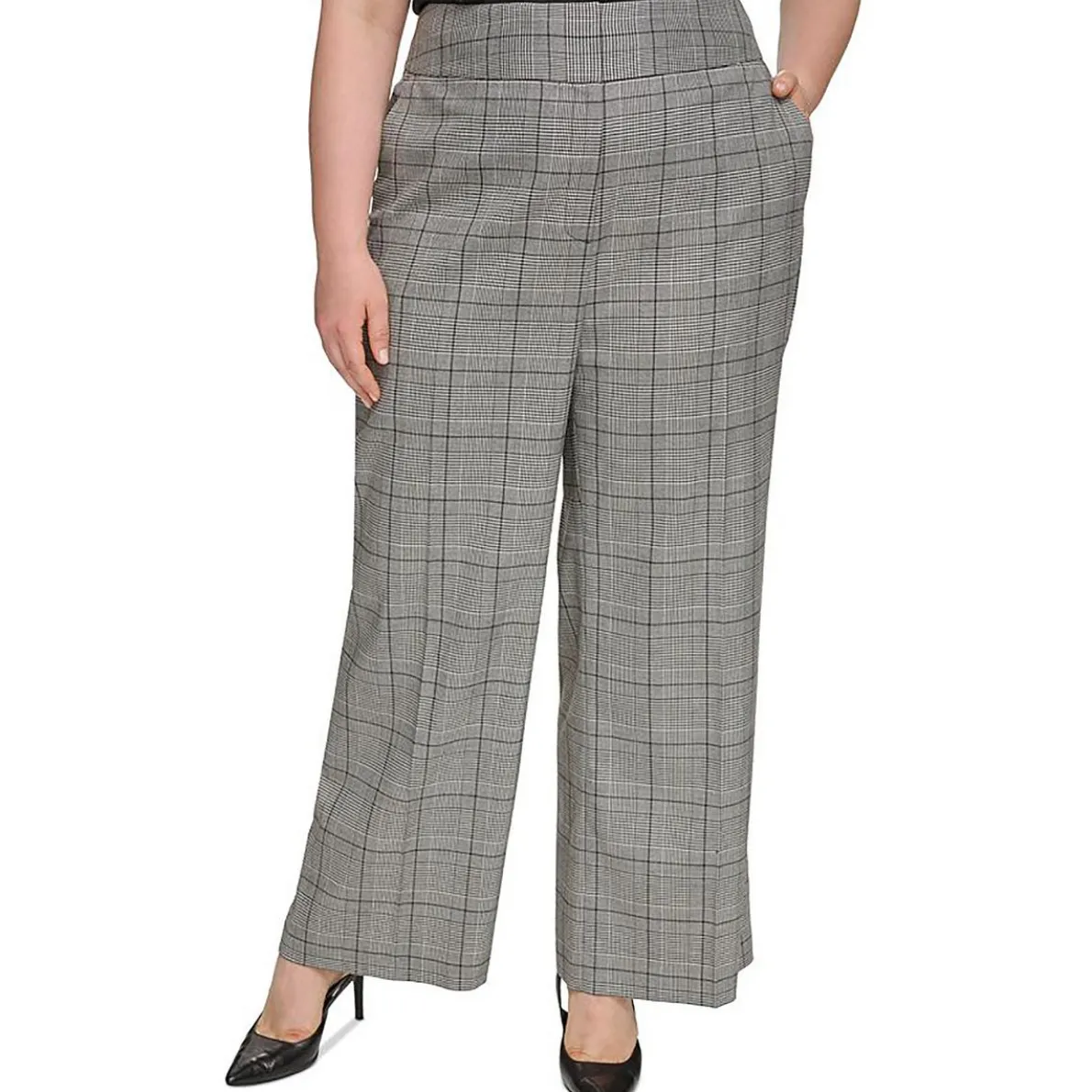 Houndstooth Business Dress Pants