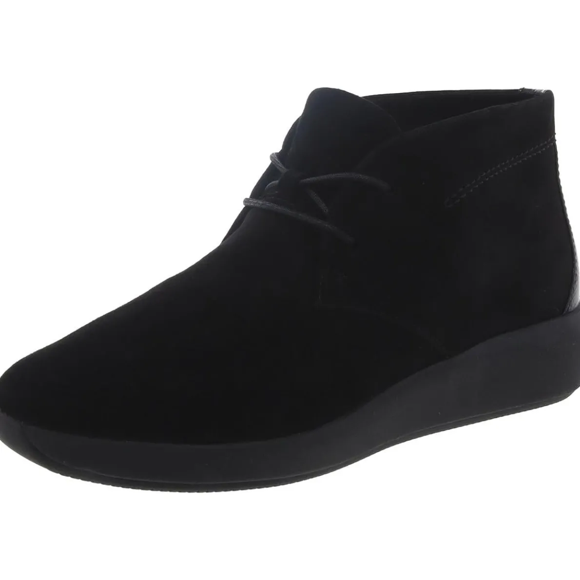 Tawnia Lace Suede Lace Up Ankle Boots