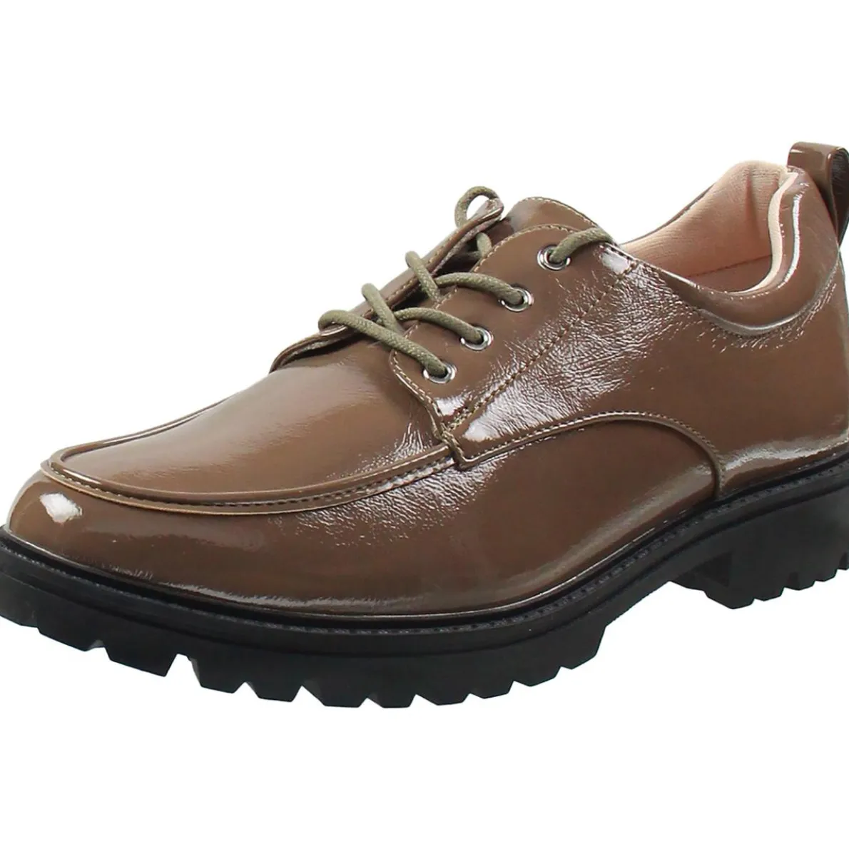 Lace-Up Patent Oxfords