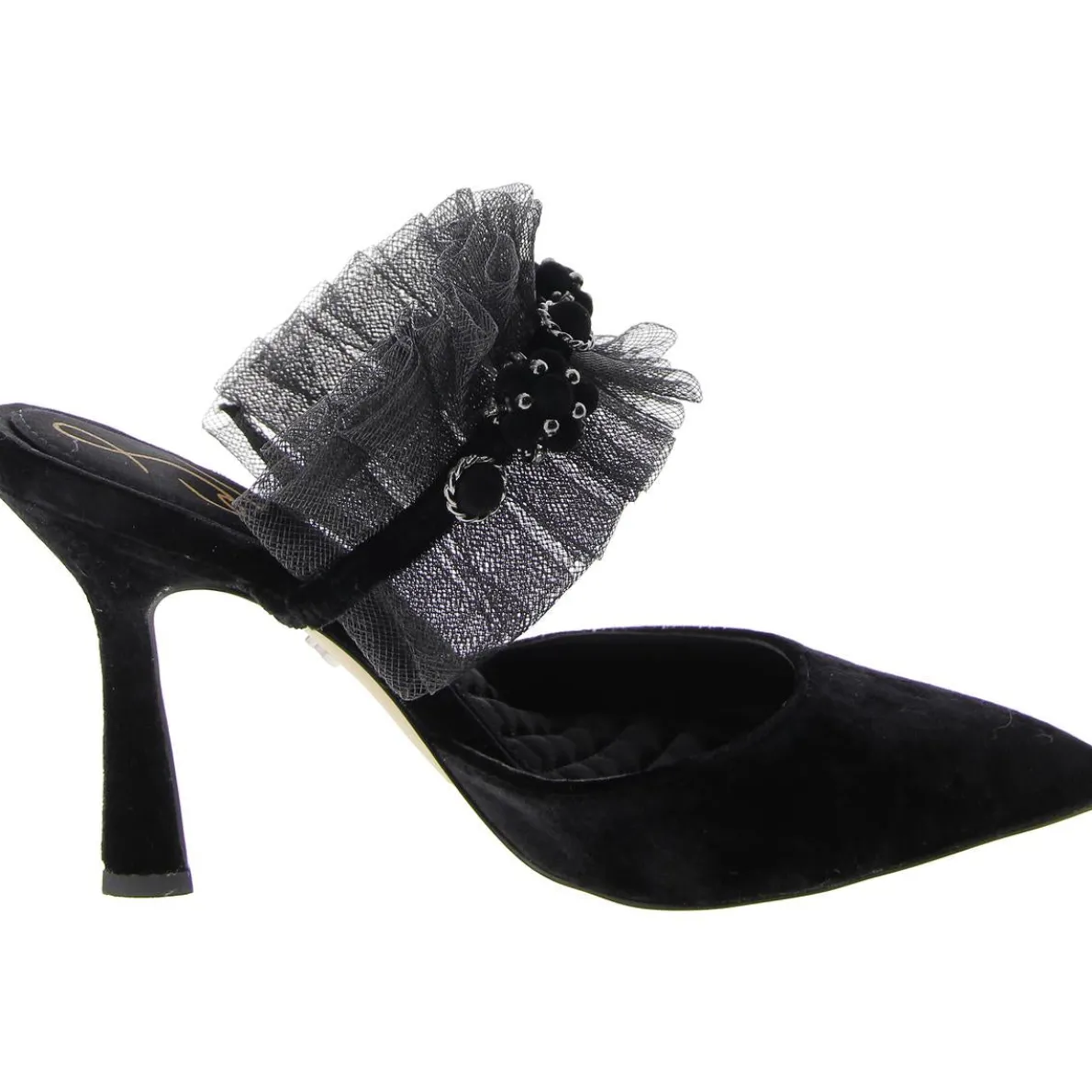 Hughes Pointed Toe Slip-On Ankle Strap