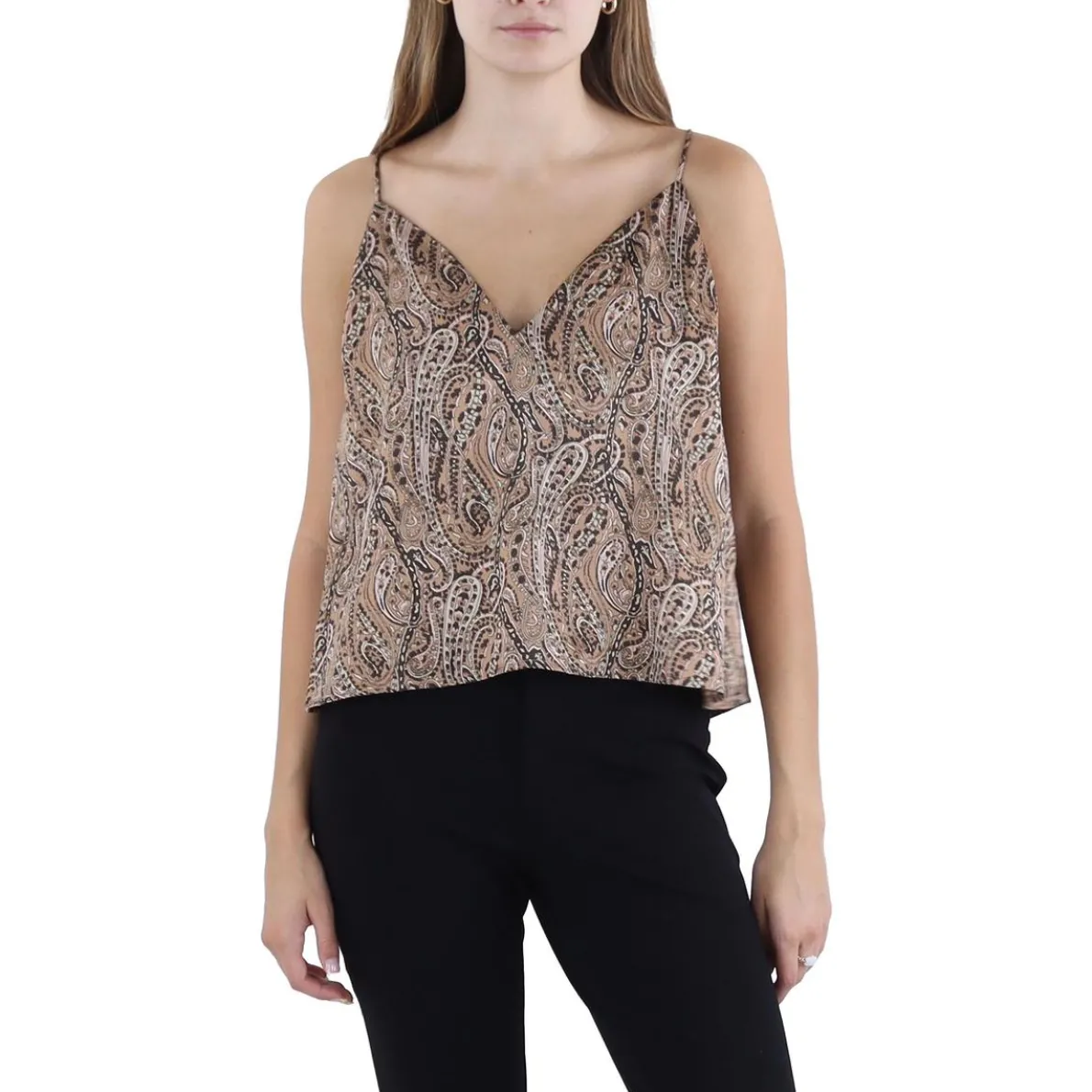 Shell V Neck Halter Top