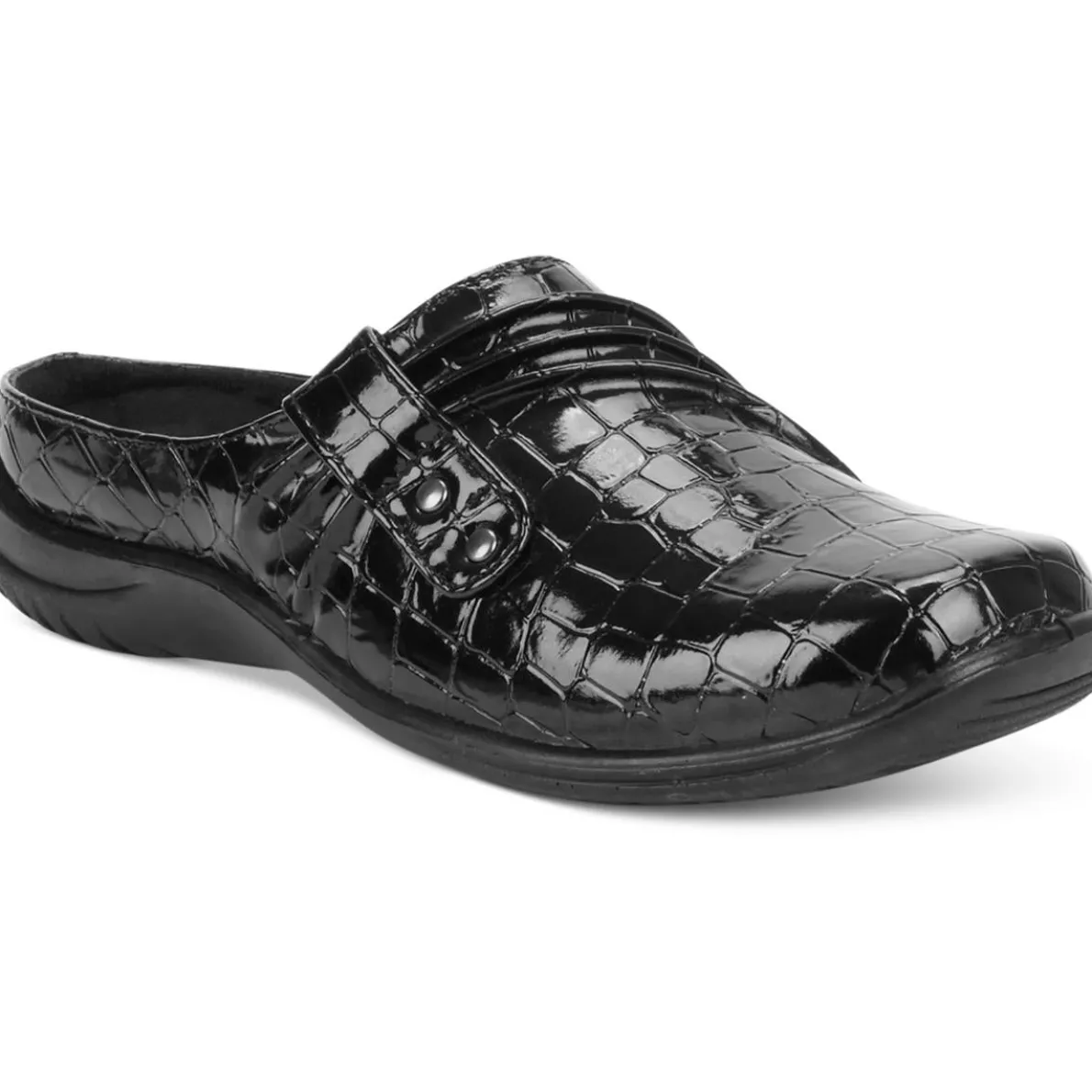 Holly Patent Casual Mules
