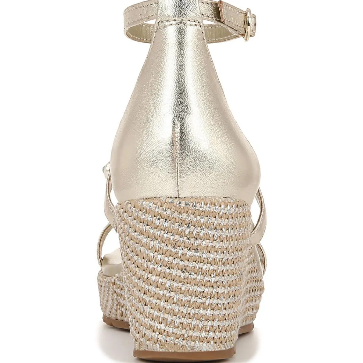 Serena Embellished Wedge Sandals